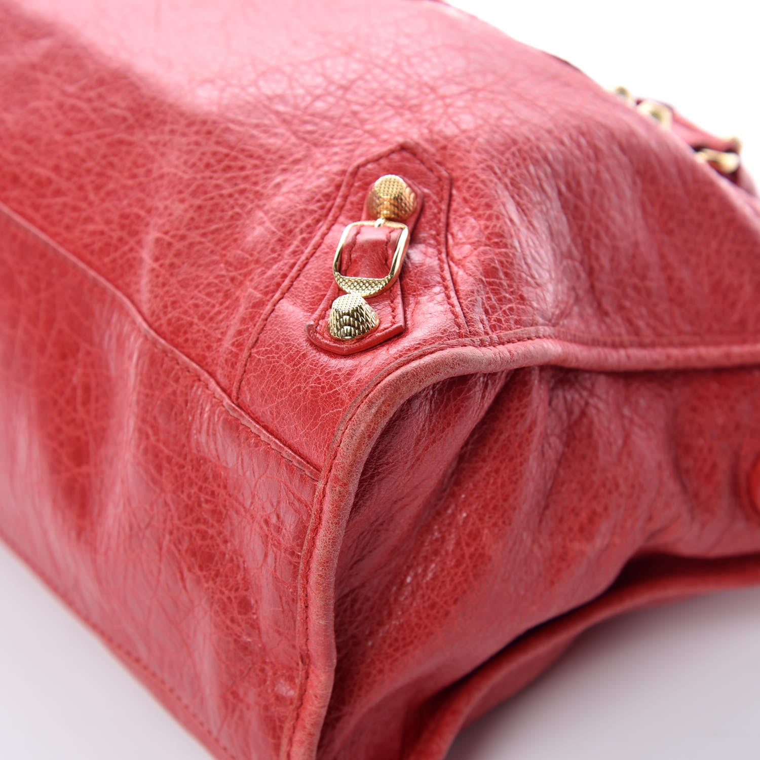 Balenciaga Agneau Giant 12 Gold Hardware City Rouge Cardinal 13 of 15