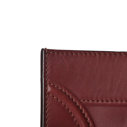 Celine Natural Calfskin Medium Phantom Luggage Burgundy 8 of 21