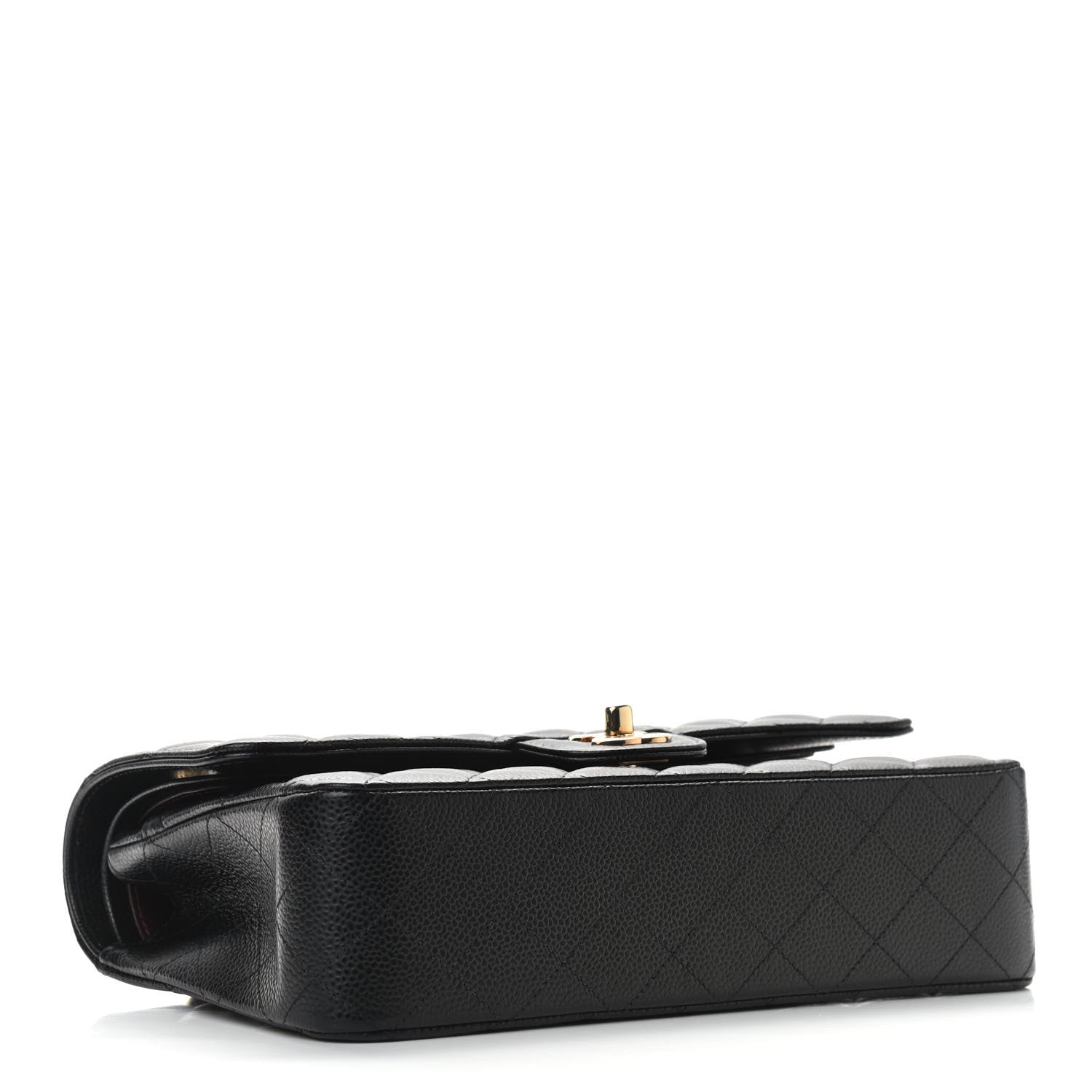 Chanel Caviar Quilted Medium Double Flap Black 4 of 9