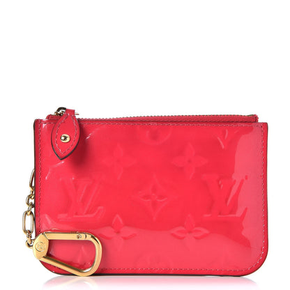 Louis Vuitton Vernis Key Pouch Hot Pink 1 of 9