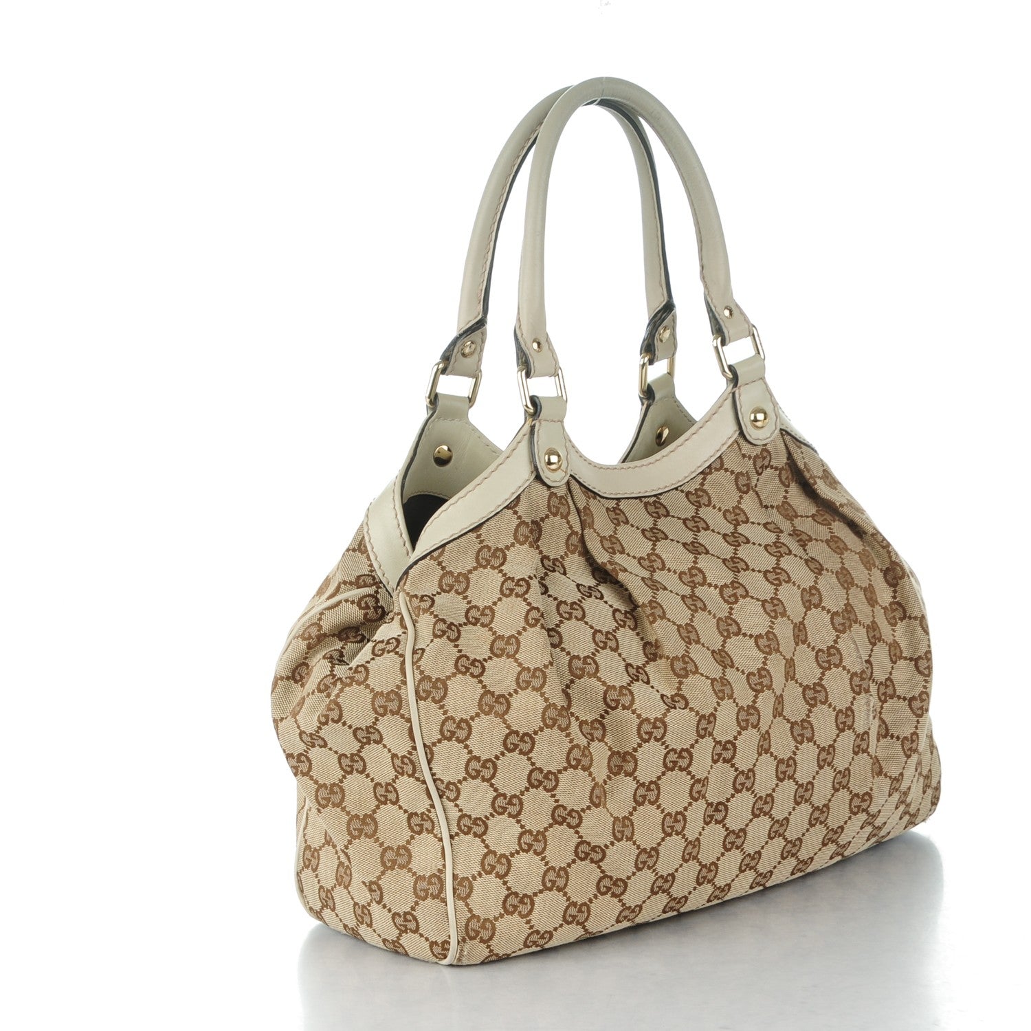 Gucci Monogram Medium Sukey Tote Off White 3 of 9