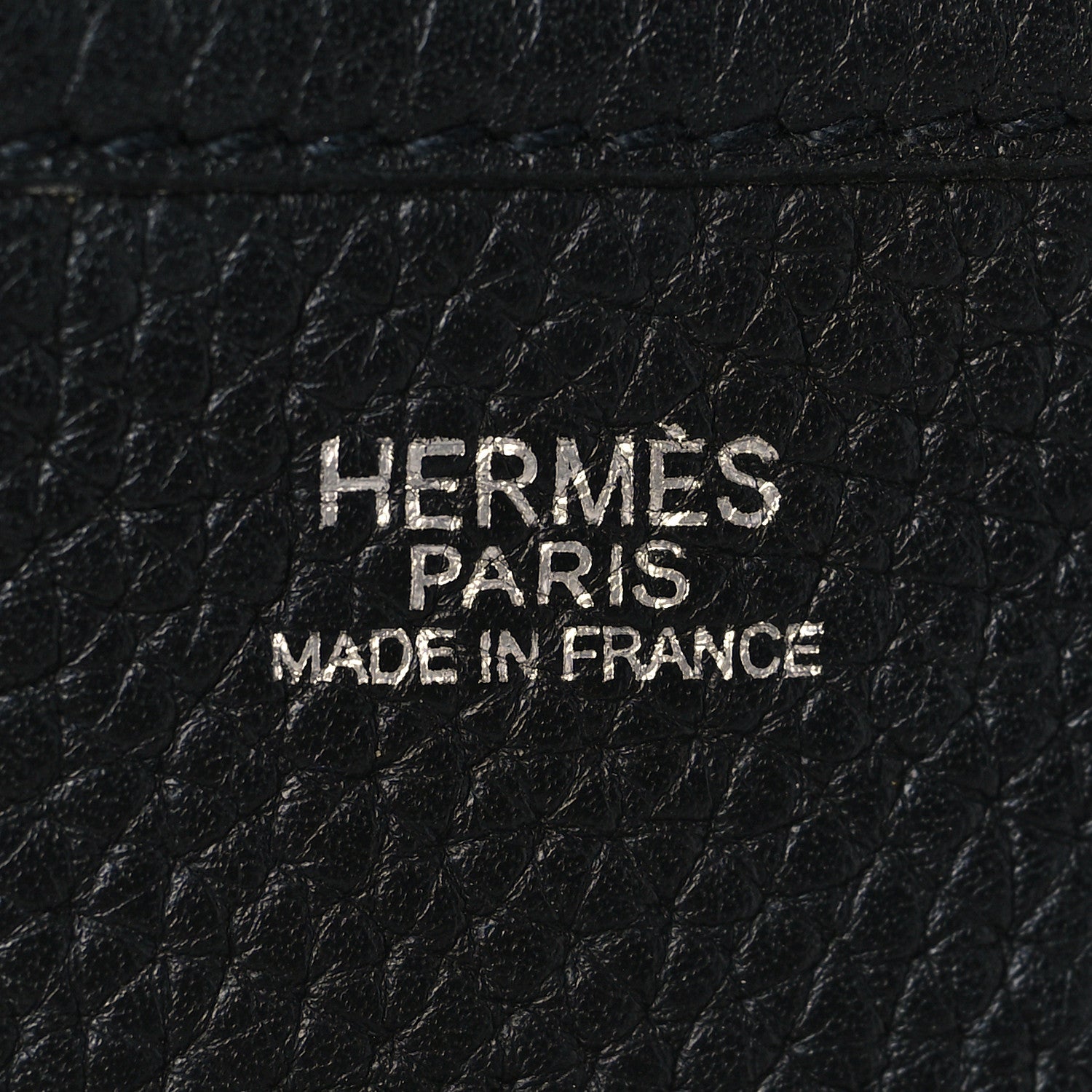 Hermes Taurillon Clemence Evelyne PM Black 6 of 14
