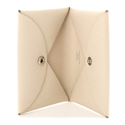Hermes Epsom Calvi Card Case Craie 5 of 7