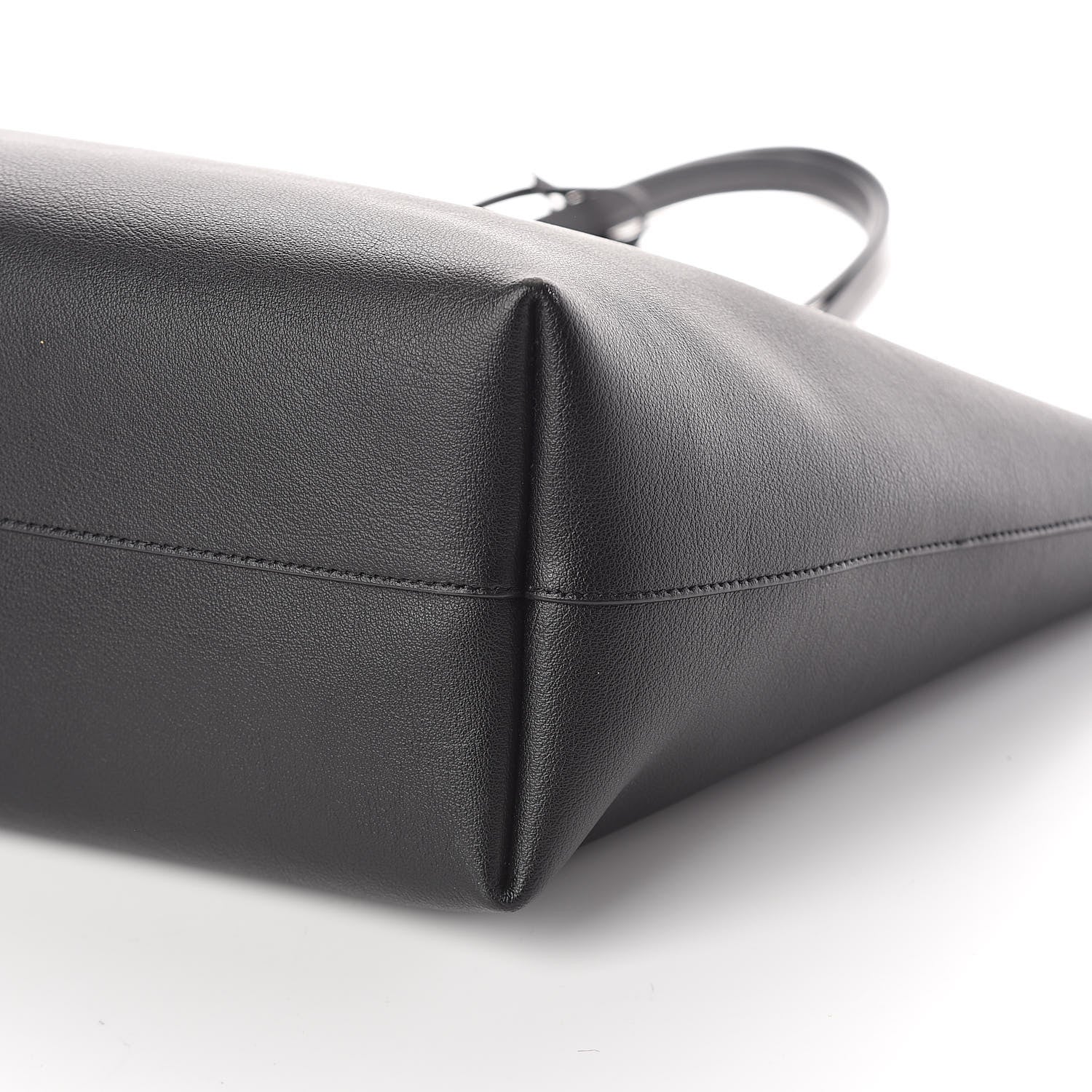 Saint Laurent Calfskin Large Shopping Tote Black 9 of 9