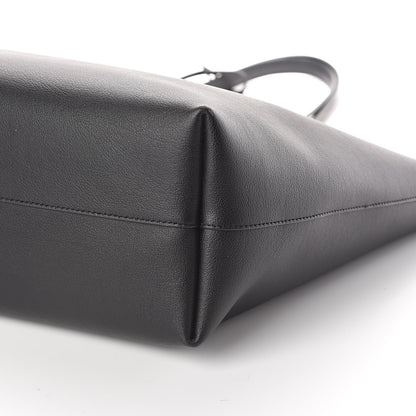 Saint Laurent Calfskin Large Shopping Tote Black 9 of 9