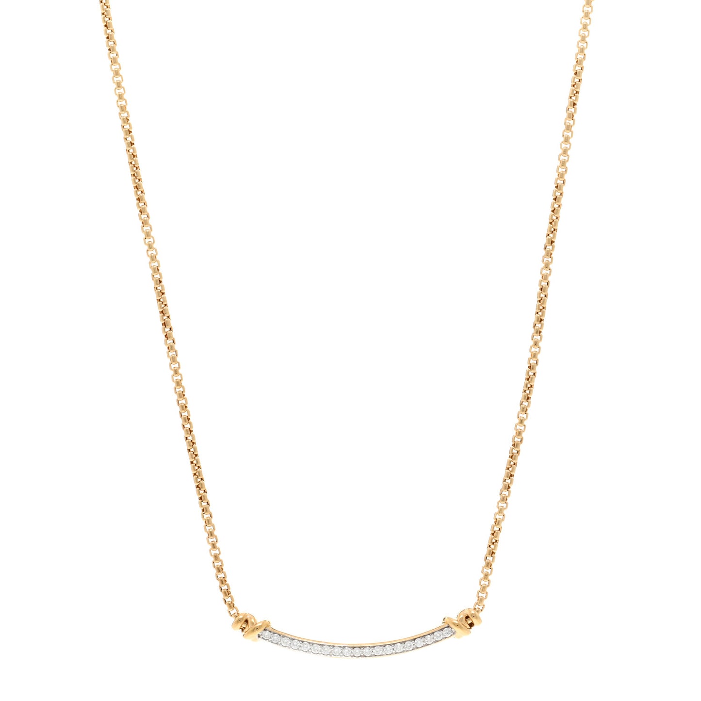 DAVID YURMAN 18K Yellow Gold Diamond Helena Wrap Station Necklace