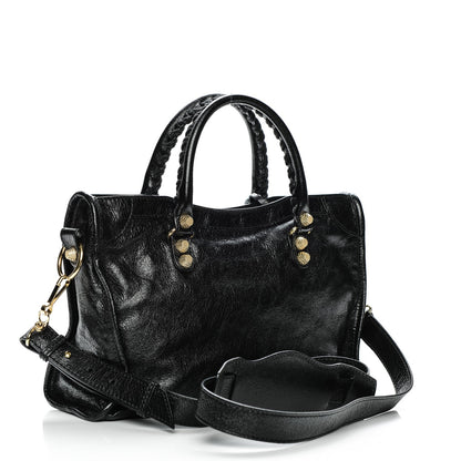 Balenciaga Agneau Classic Gold Hardware S City Black 2 of 10