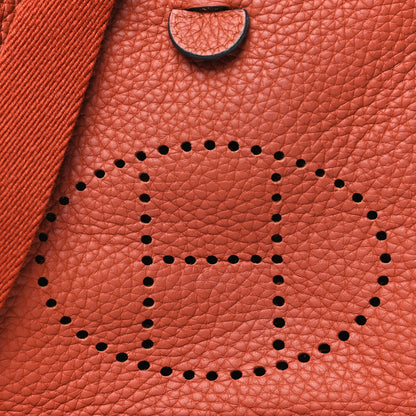 Hermes Taurillon Clemence Evelyne TPM Cuivre 8 of 10