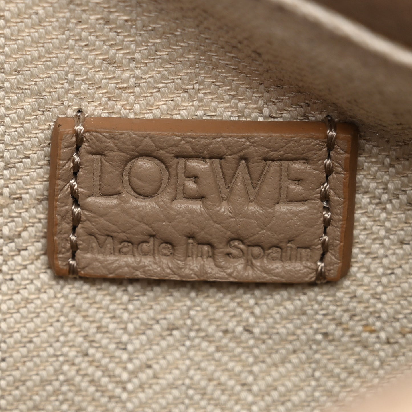 Soft Grained Calfskin Mini Puzzle Edge Bag Sand