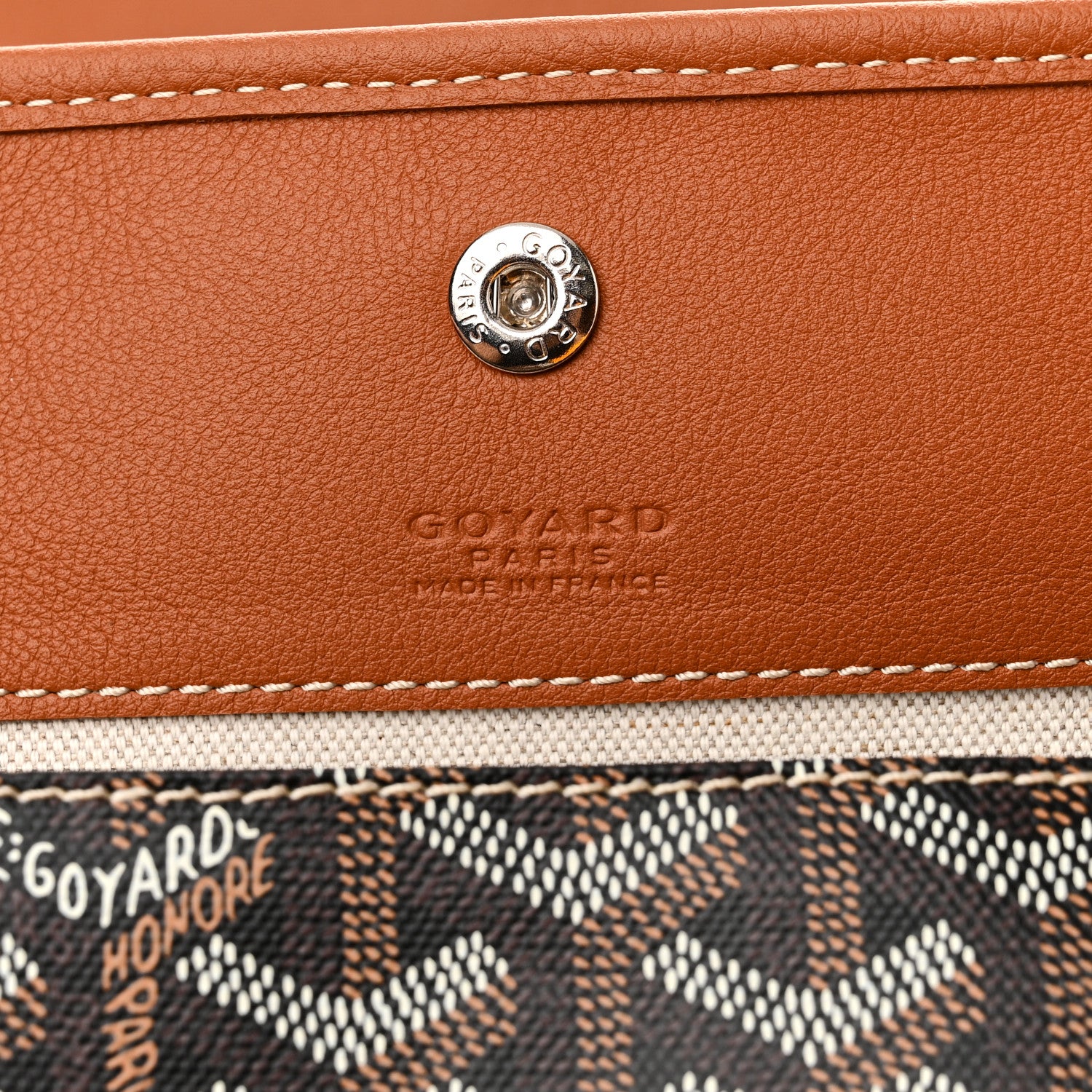 Goyard Goyardine Reversible Anjou PM Black Gold 12 of 24