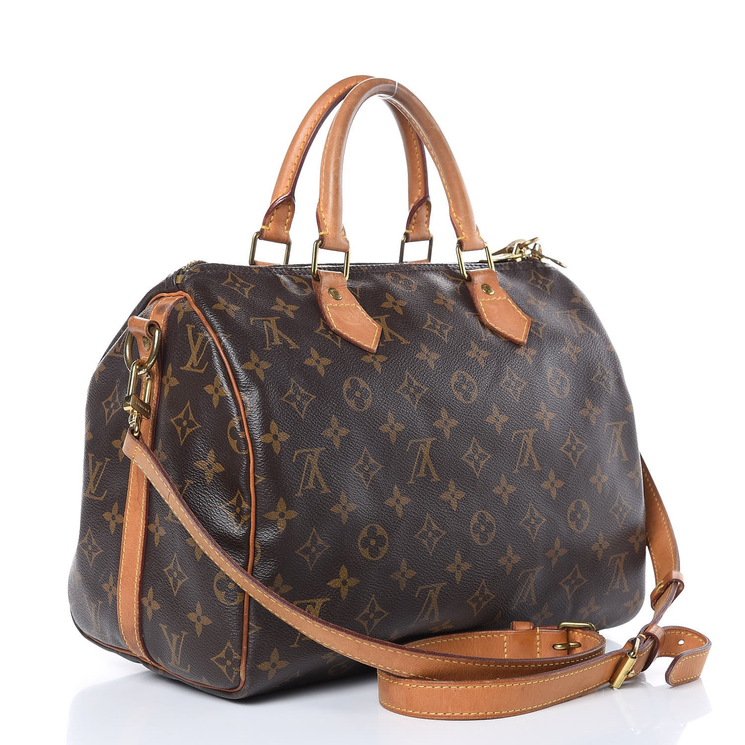 Louis Vuitton Monogram Speedy Bandouliere 30 3 of 20