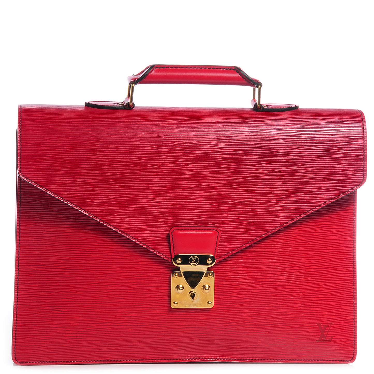 Epi Serviette Conseiller Briefcase Red