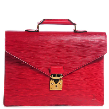 Louis Vuitton Epi Serviette Conseiller Briefcase Red 1 of 7