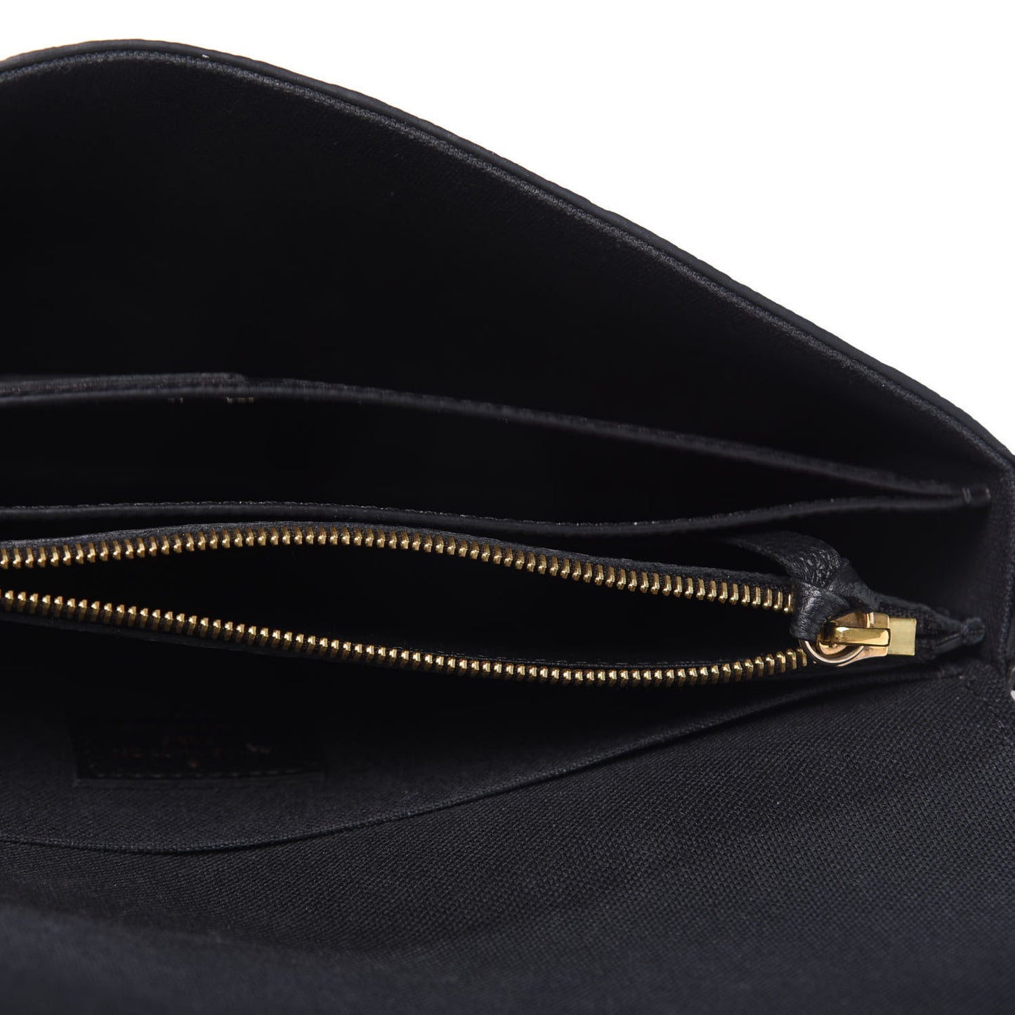 Empreinte Pochette Felicie Chain Wallet Black