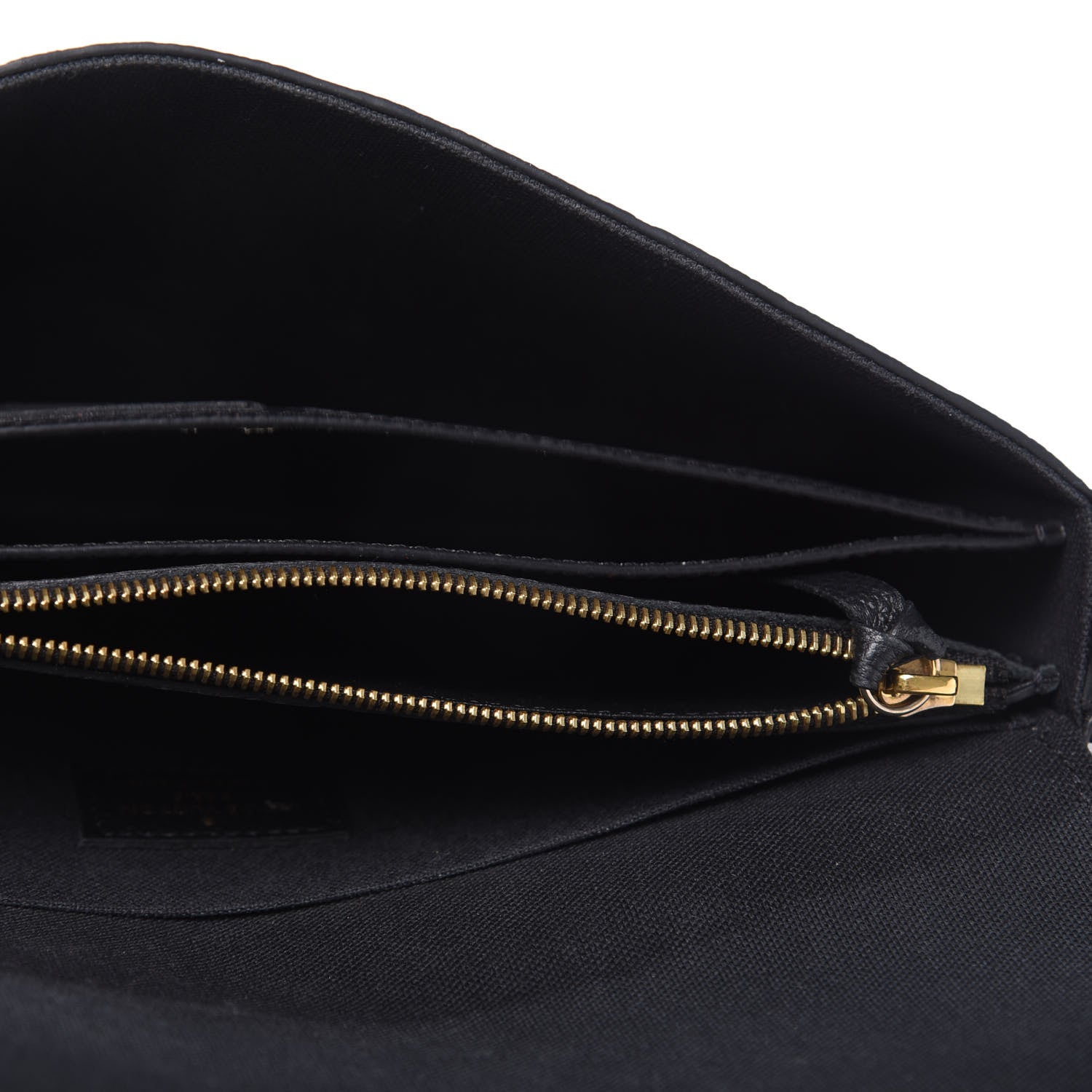 Louis Vuitton Empreinte Pochette Felicie Chain Wallet Black 4 of 11