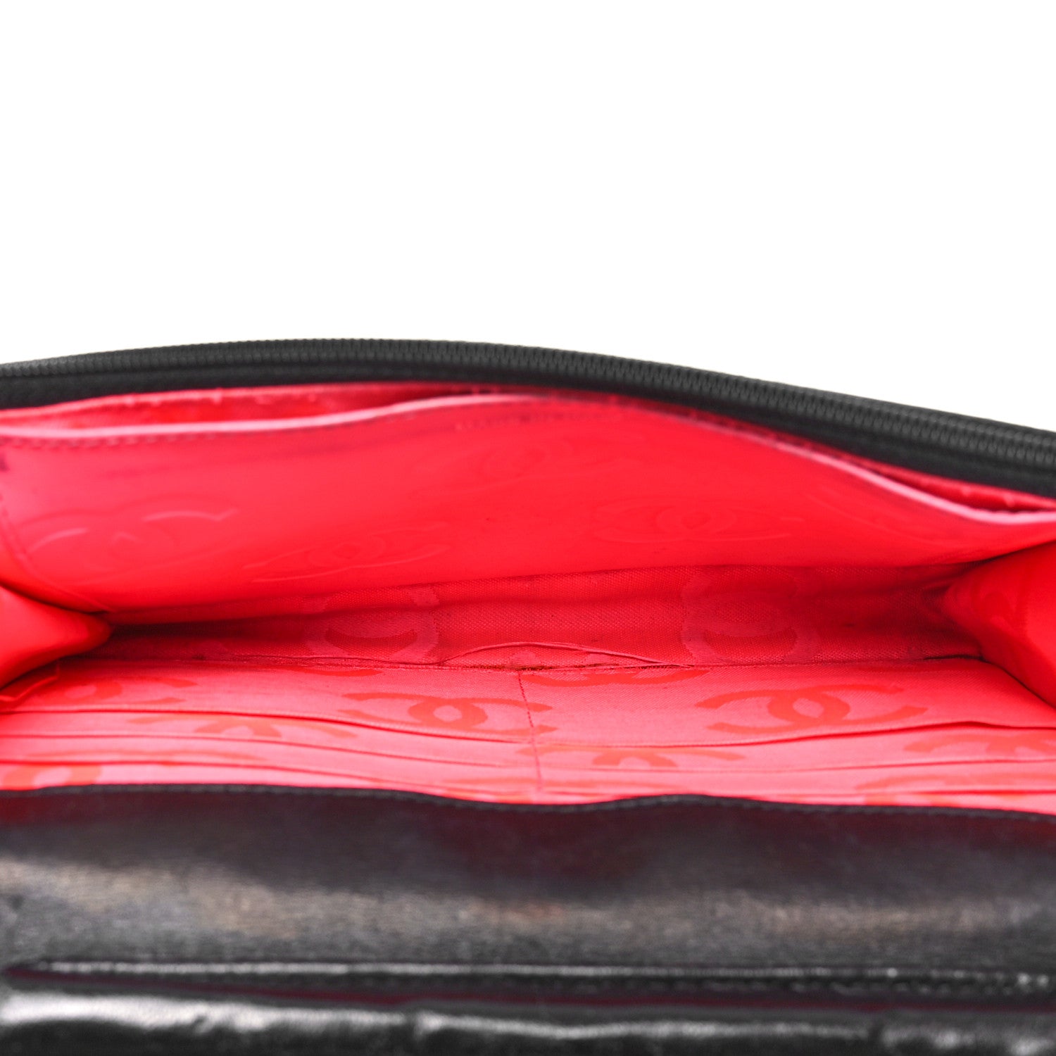 Chanel Calfskin Quilted Cambon Wallet on Chain WOC Black 5 of 13