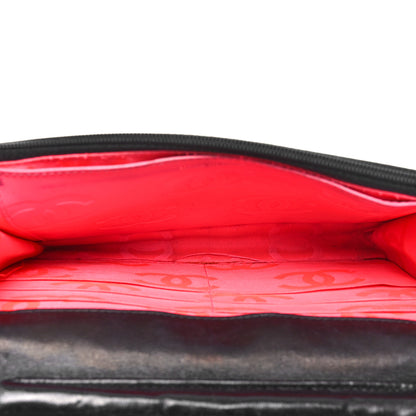 Chanel Calfskin Quilted Cambon Wallet on Chain WOC Black 5 of 13