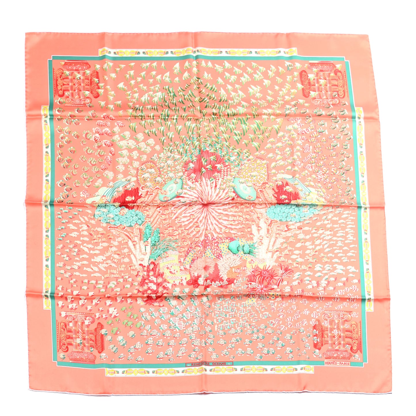 Silk Rencontre Oceane Scarf 90