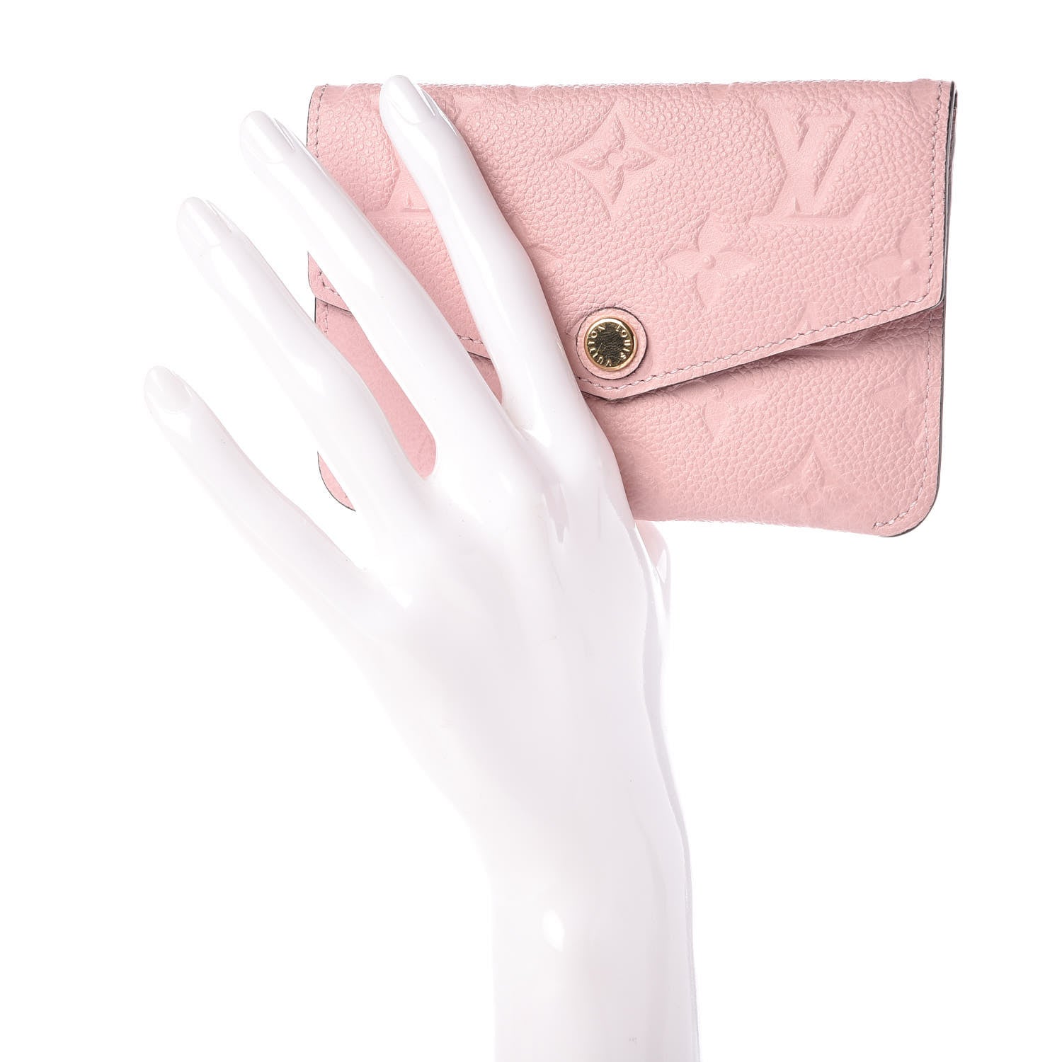 Louis Vuitton Empreinte Key Pouch Rose Ballerine 2 of 7