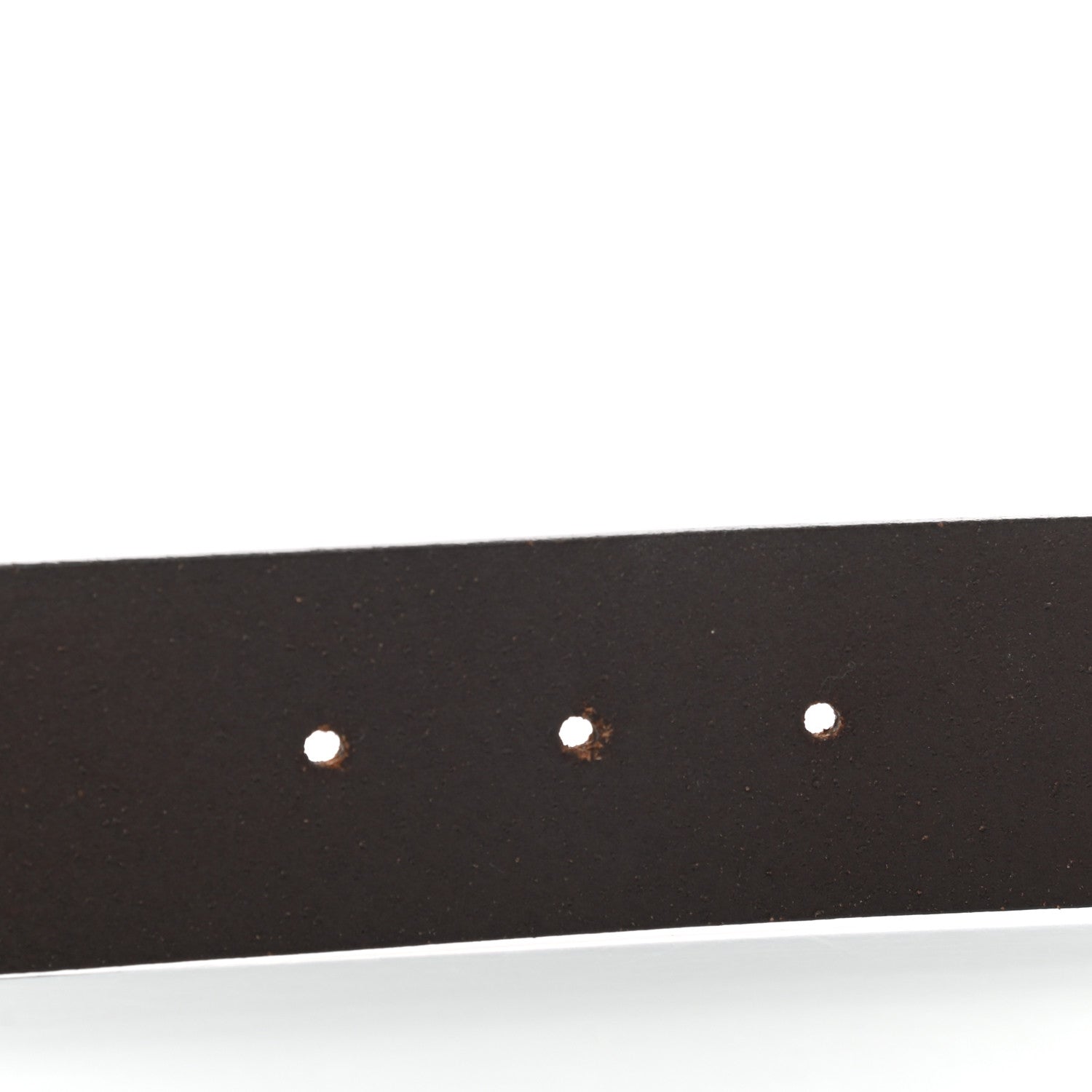 Gucci Calfskin Interlocking G Belt 90 36 Dark Brown 3 of 5