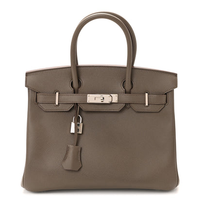 Hermes Epsom Birkin 30 Etain 2 of 19
