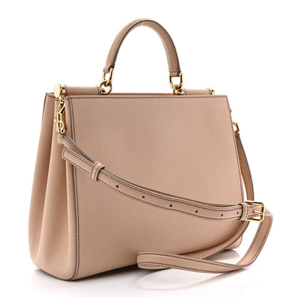 Dolce & Gabbana Dauphine Miss Sicily Shopper Tote Beige 4 of 16