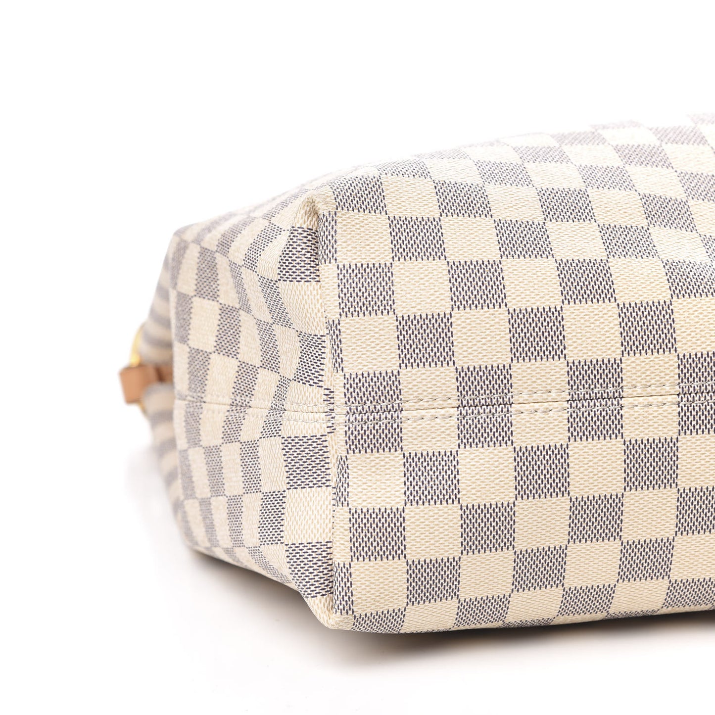 Damier Azur Graceful MM Rose Ballerine