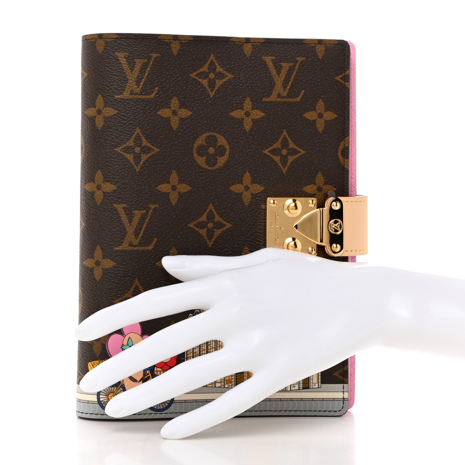 Louis Vuitton Monogram 2022 Christmas Animation Paris Notebook