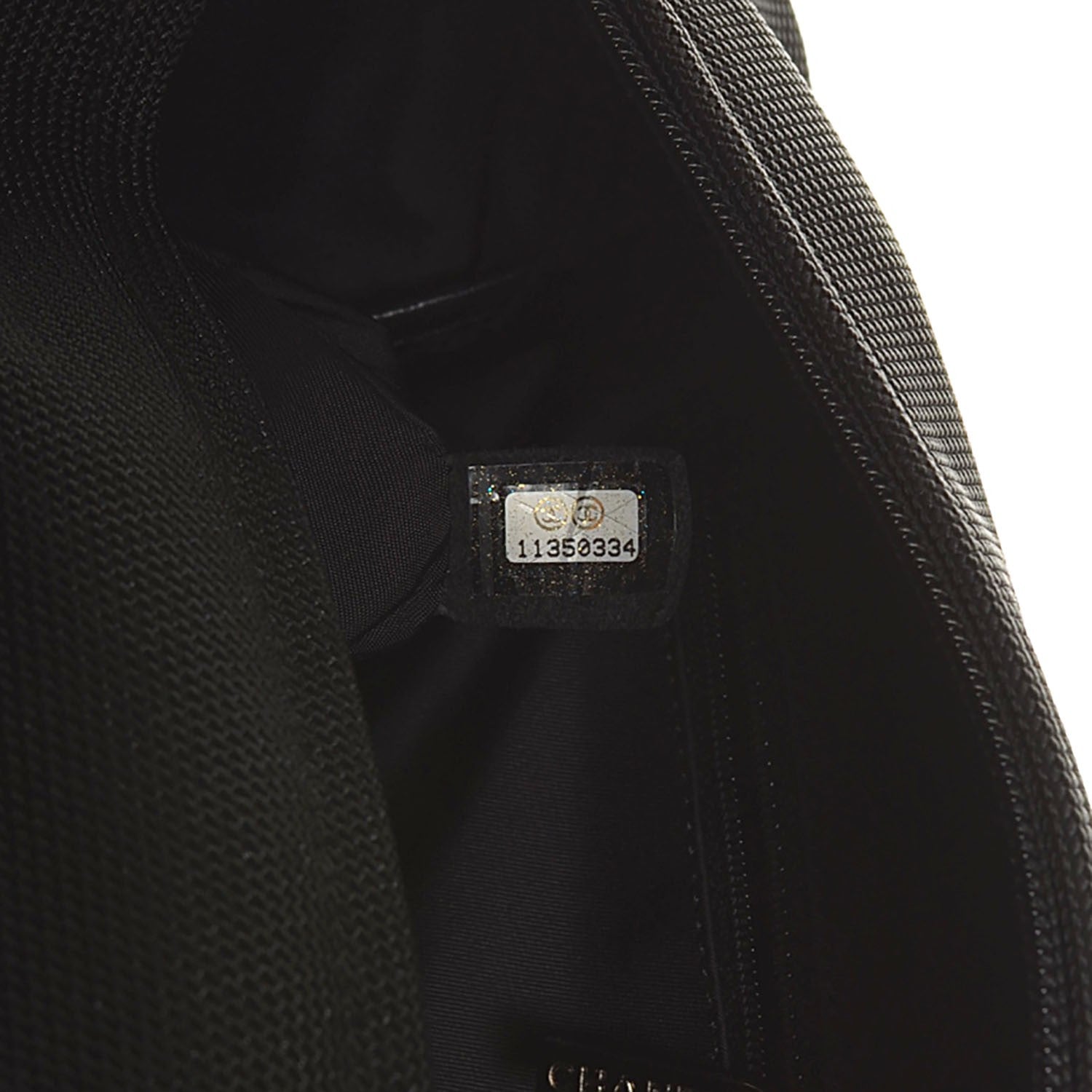 Chanel Coated Canvas Paris Biarritz Hobo Black 7 of 7