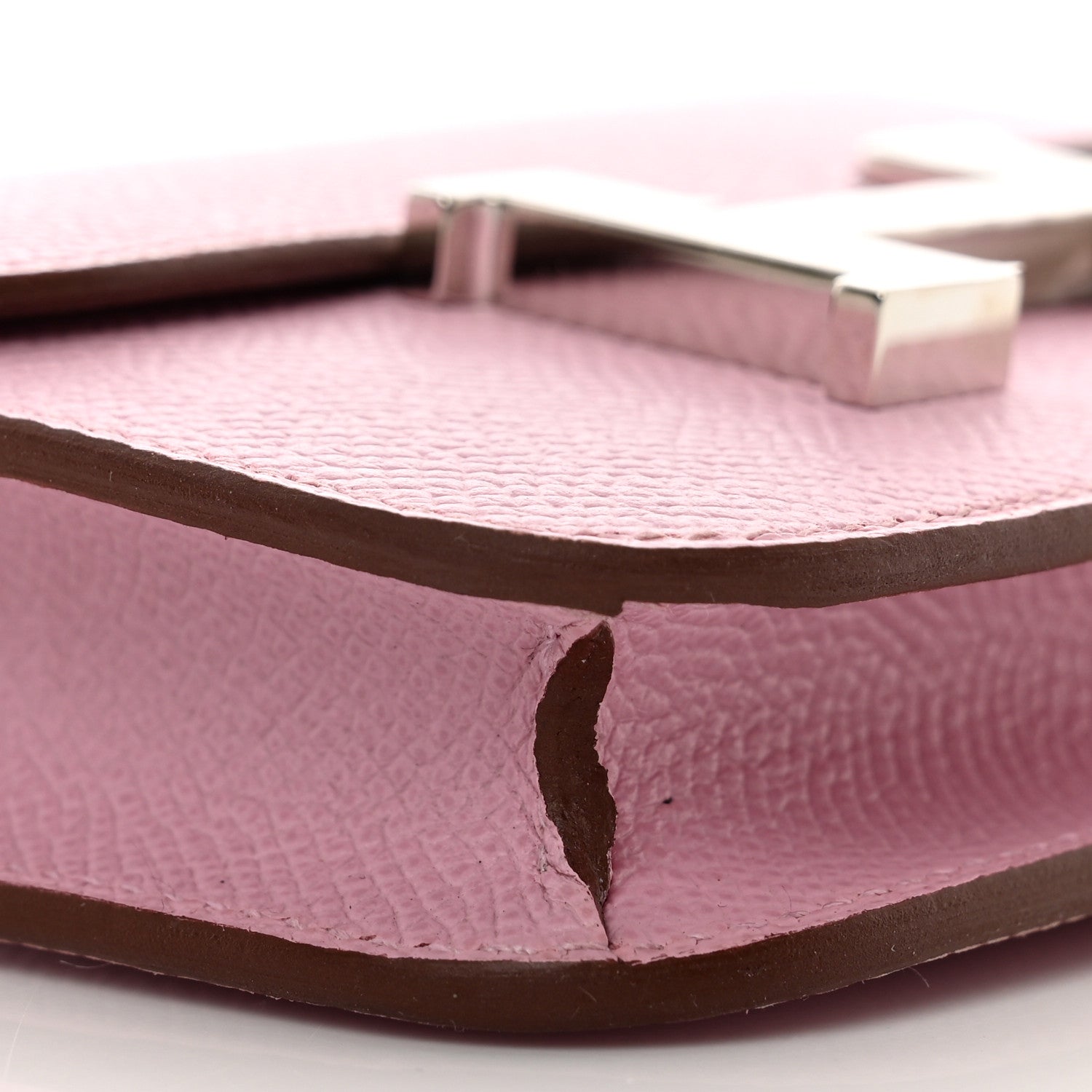 Hermes Epsom Constance Slim Wallet Mauve Sylvestre 9 of 10