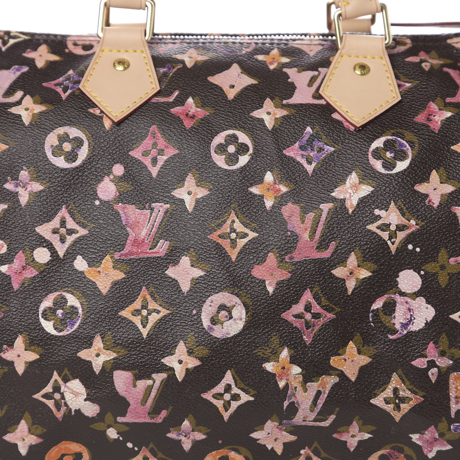 Louis Vuitton Watercolor Aquarelle Speedy 35 Brown 12 of 12
