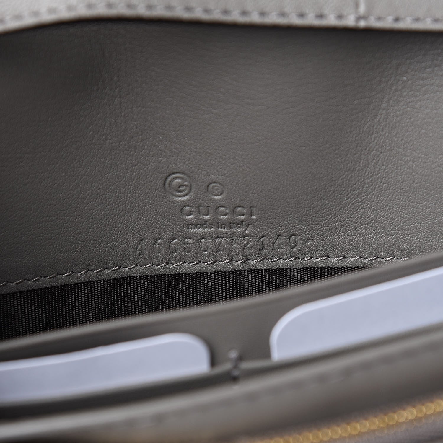 Gucci Soft Microguccissima Crossbody Wallet Loess 6 of 10