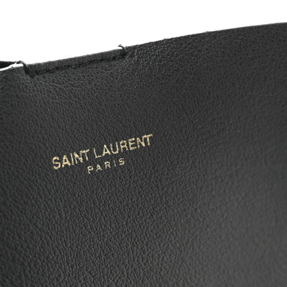 Saint Laurent Calfskin Large Shopping Tote Black 6 of 9