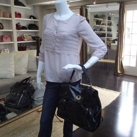 Patent Muse Two Tote Black