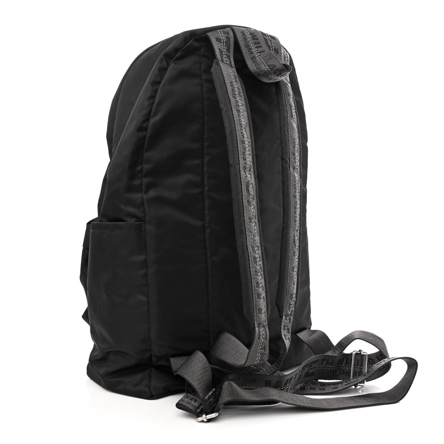 Canvas Logo Backpack Black Fuchsia