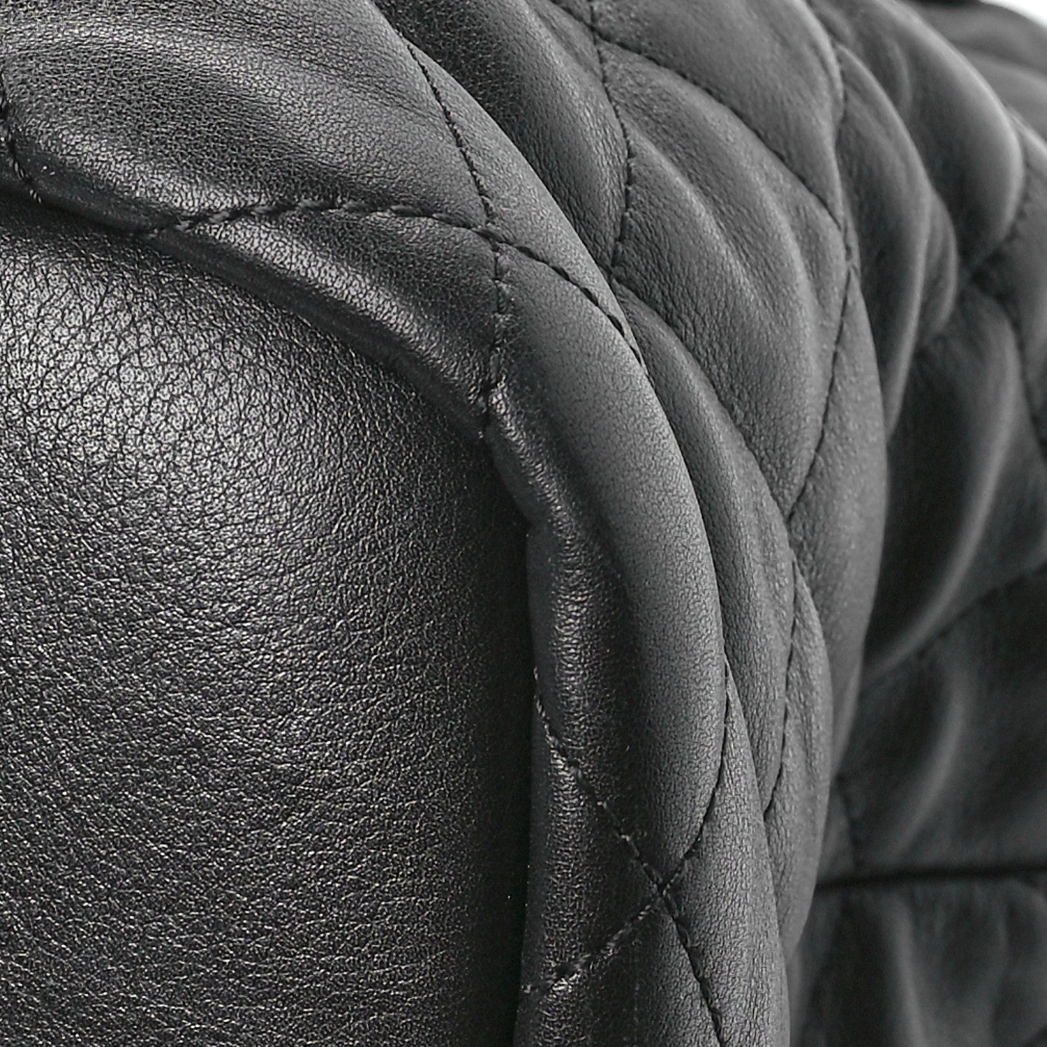 Saint Laurent Calfskin Quilted ES Giant Travel Bag Black 11 of 11
