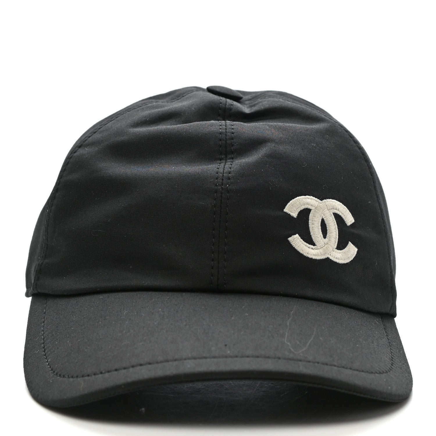 Chanel Cotton CC Cap Hat Black 3 of 8