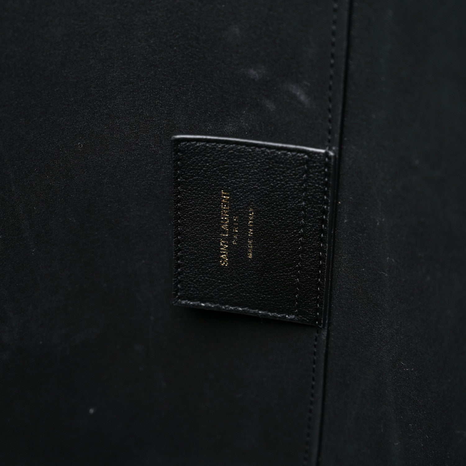 Saint Laurent Calfskin Large Shopping Tote Black 8 of 14