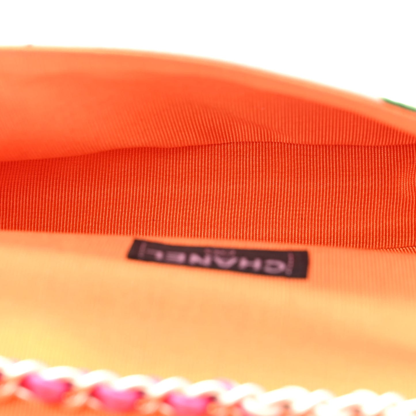 Satin Mini Convertible Flap Pink Multicolor