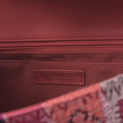 Chanel Lambskin Tweed Patchwork Medium Single Flap Multicolor 6 of 11