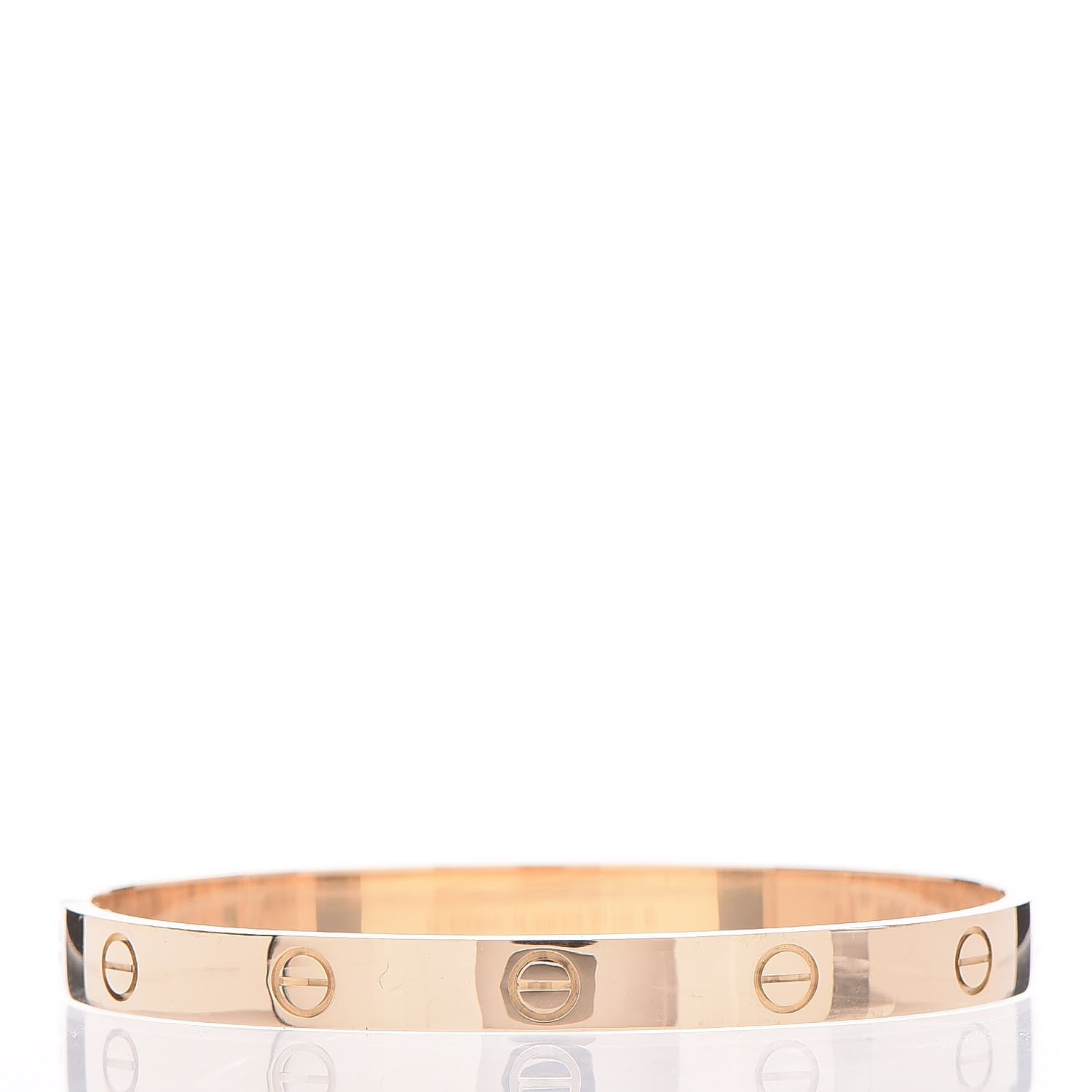 Cartier 18K Yellow Gold LOVE Bracelet 18 4 of 7