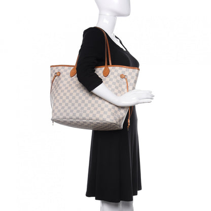 Louis Vuitton Damier Azur Neo Neverfull MM 2 of 12