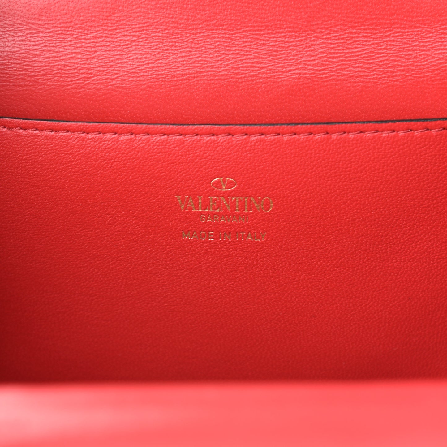 Grainy Calfskin Rockstud Alcove Box Top-Handle Bag Rose Cannelle
