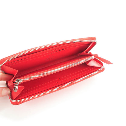 Louis Vuitton Epi Clemence Wallet Coquelicot 5 of 7