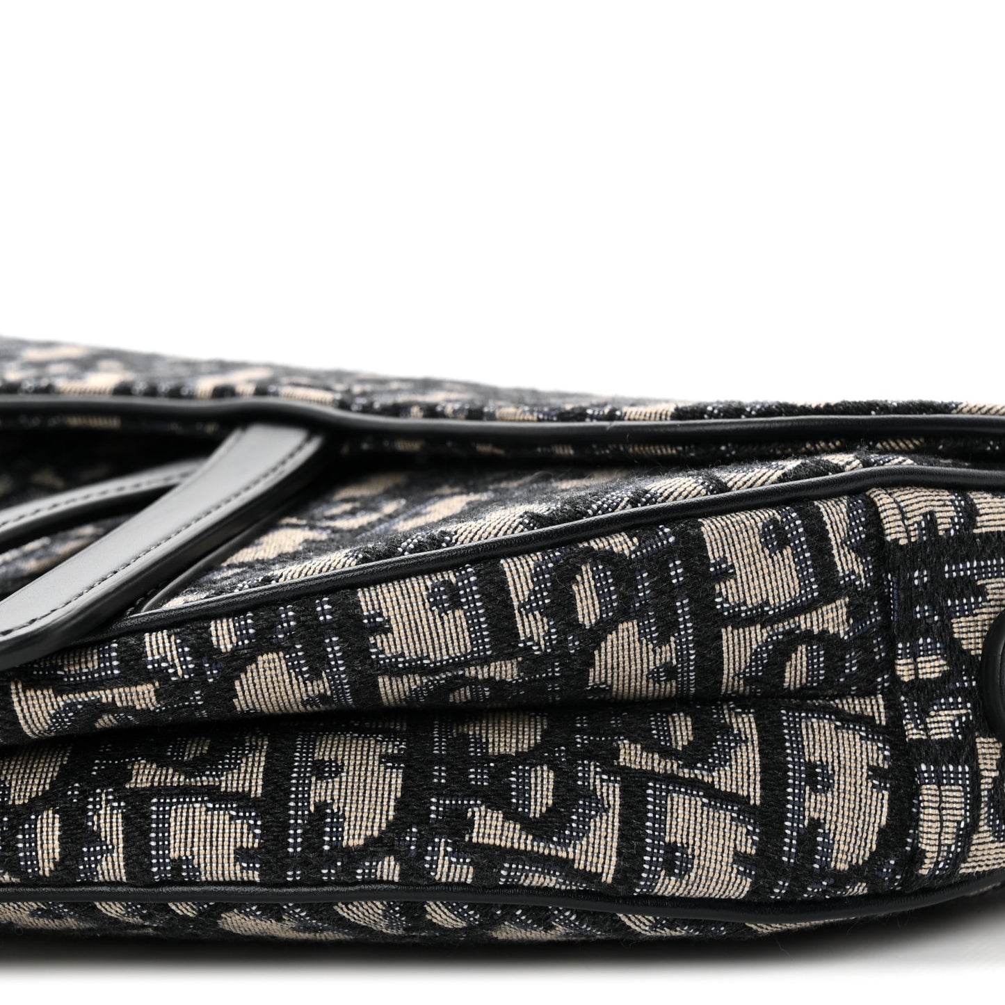 Oblique Saddle Bag Blue