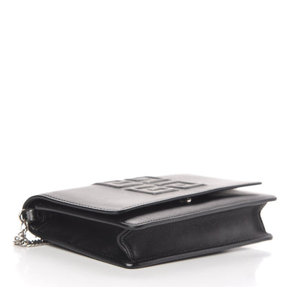 Givenchy Lambskin Emblem Chain Wallet Black 4 of 16