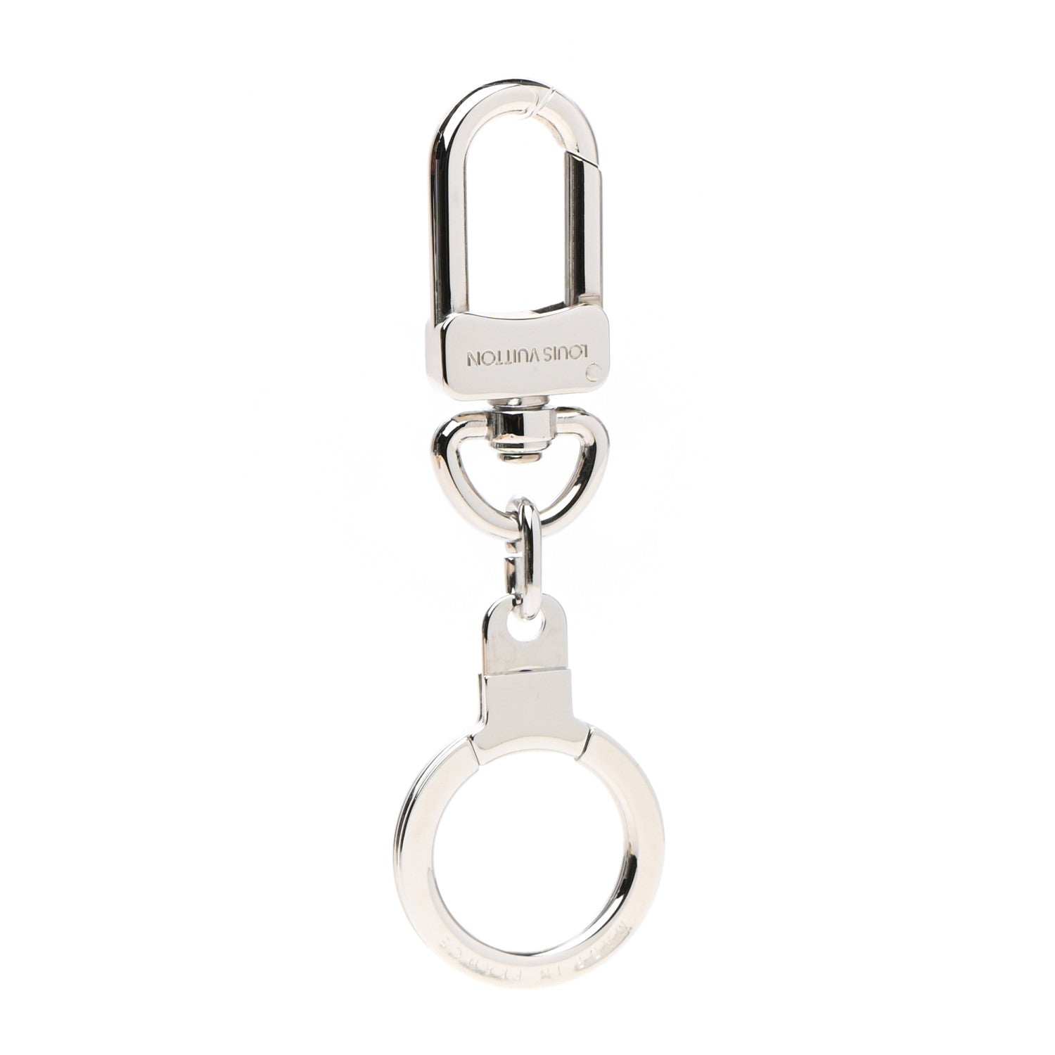 Louis Vuitton Pochette Extender Key Ring Silver 1 of 4