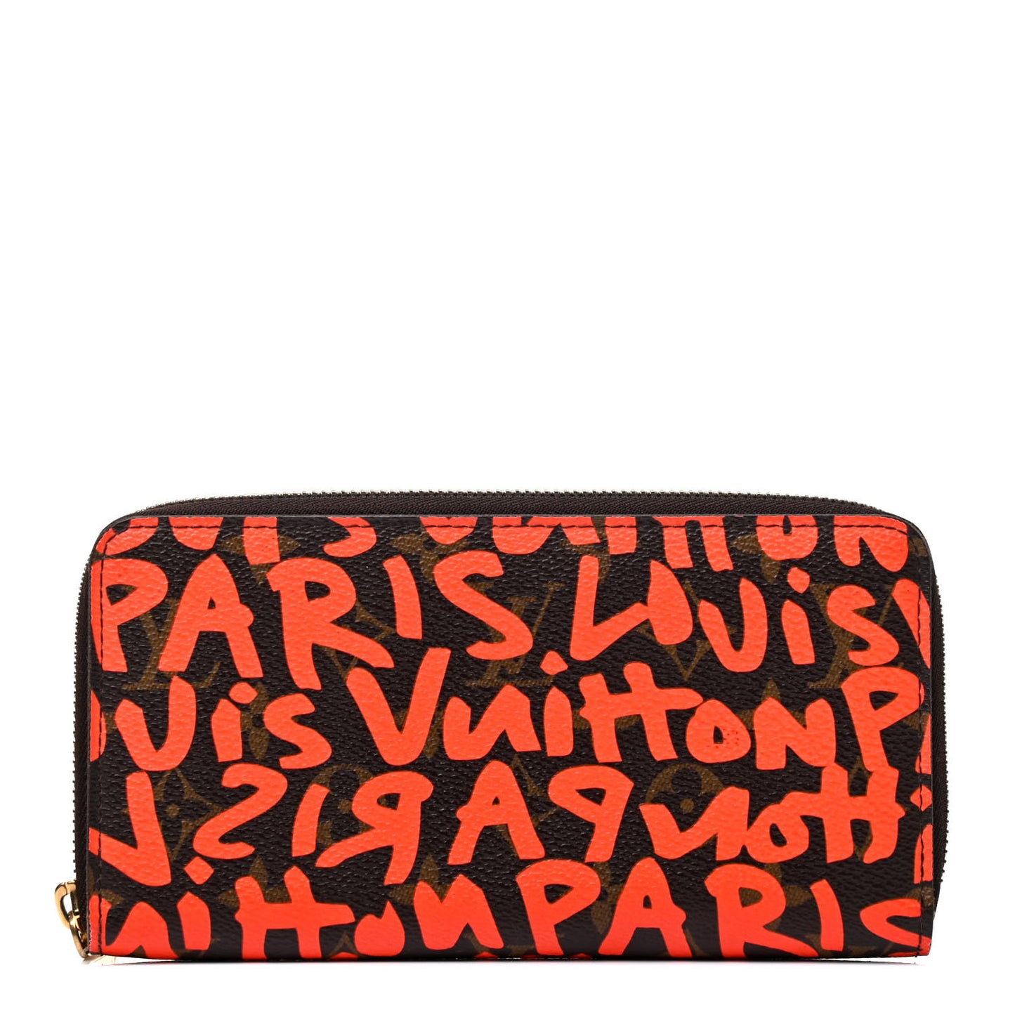 Monogram Graffiti Zippy Wallet Orange
