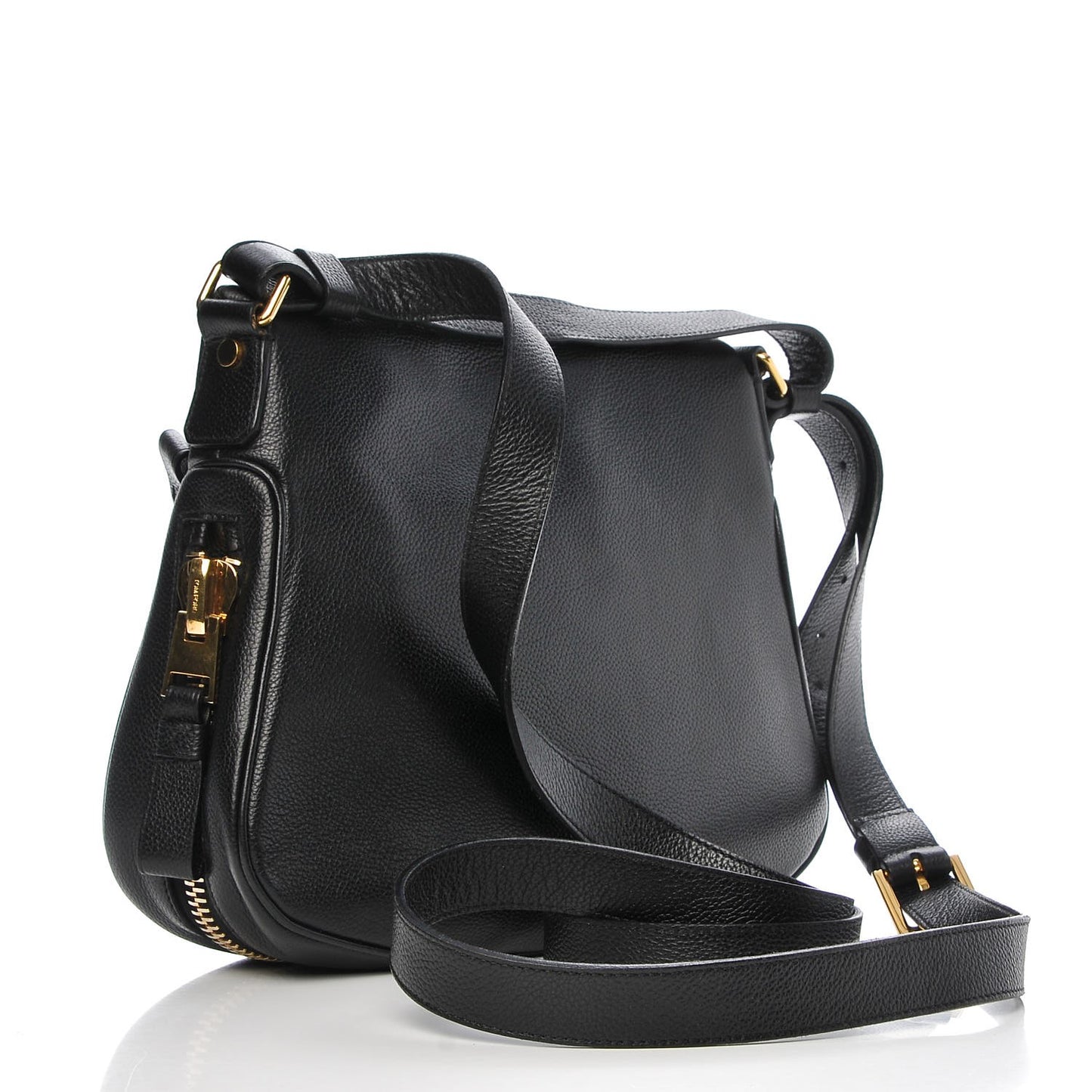 Pebbled Calfskin Medium Jennifer Black