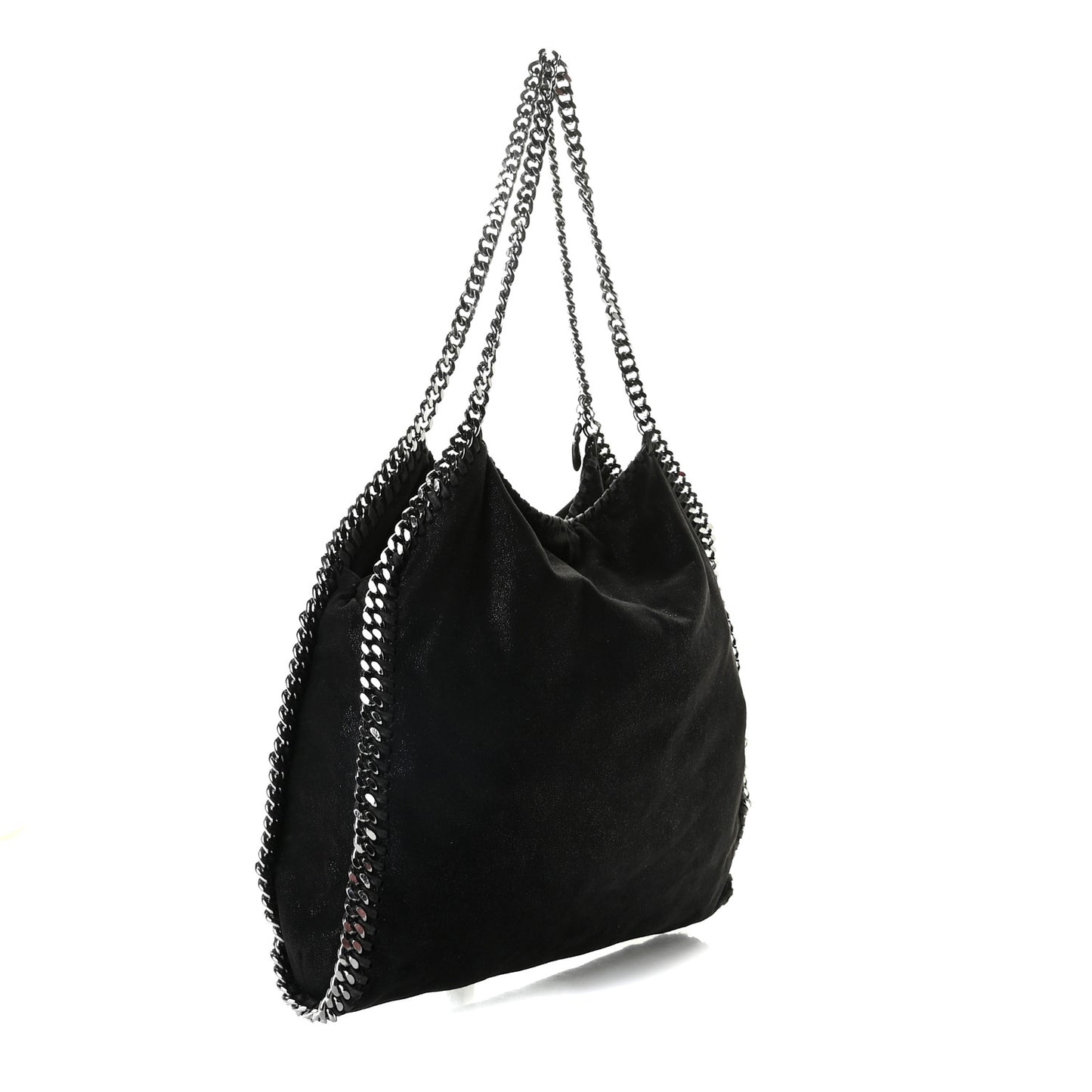 Shaggy Deer Small Falabella Tote Black